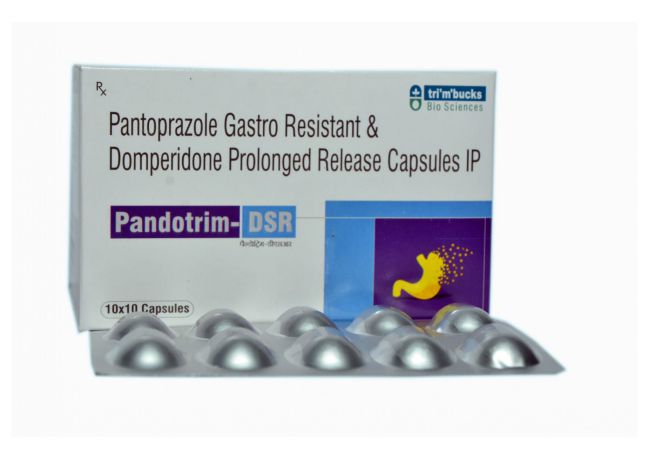 Pantoprazole Gastro resistant & domperidone prolonged released capsule I.P